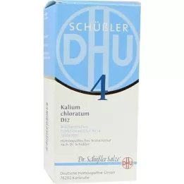 BIOCHEMIE DHU 4 Chloratum potasu D 12 tabletek, 420 szt