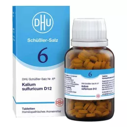 BIOCHEMIE DHU 6 Kalium sulfuricum D 12 tabletek, 420 szt