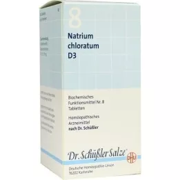BIOCHEMIE DHU 8 Tabletki chloratum sodu D 3, 420 szt