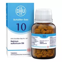 BIOCHEMIE DHU 10 Natrium sulfuricum D 6 tabletek, 420 szt