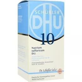 BIOCHEMIE DHU 10 tabletek Natrium sulfuricum D 12 szt