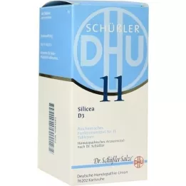 BIOCHEMIE DHU 11 Silicea D 3 tabletki, 420 szt