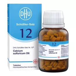BIOCHEMIE DHU 12 tabletek Calcium sulfuricum D, 420 szt