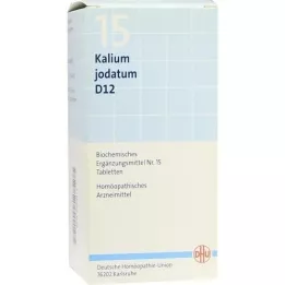 BIOCHEMIE DHU 15 iodatum potasu D 12 tabletek, 420 szt