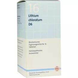 BIOCHEMIE DHU 16 Chlorek litu D 6 tabletek, 420 szt