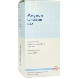 BIOCHEMIE DHU 17 Manganum Sulfuricum D 12 Tab., 420 szt