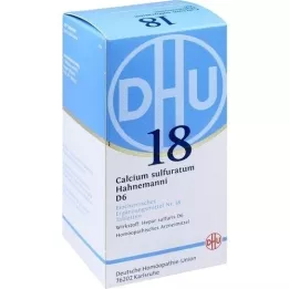 BIOCHEMIE DHU 18 Calcium sulfuratum D 6 tabletek, 420 szt