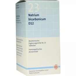 BIOCHEMIE DHU 23 Natriium Bicarbonicum D 12 Tab., 420 szt
