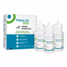 THEALOZ Krople do oczu Duo, 3X10 ml