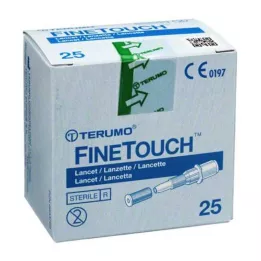 TERUMO Nakłuwacze jednorazowe FineTouch, 25 szt