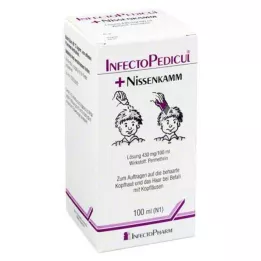 INFECTOPEDICUL Roztwór + grzebień na gnidy, 100 ml