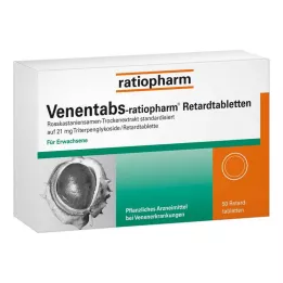 VENENTABS-tabletki o przedłużonym uwalnianiu ratiopharm, 50 szt