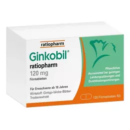 GINKOBIL-ratiopharm 120 mg tabletki powlekane, 120 szt