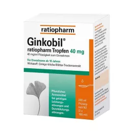 GINKOBIL-krople ratiopharm 40 mg, 200 ml