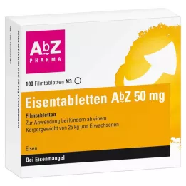 EISENTABLETTEN AbZ 50 mg tabletki powlekane, 100 szt