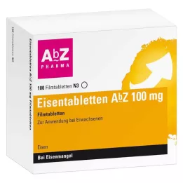 EISENTABLETTEN AbZ 100 mg tabletki powlekane, 100 szt