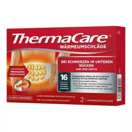 THERMACARE Bandaże na plecy S-XL przeciwbólowe, 2 sztuki