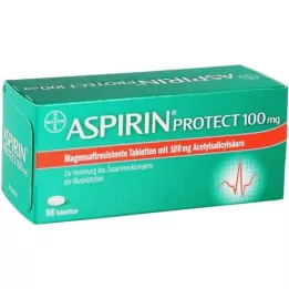 ASPIRIN Chroń 100 mg tabletek przewodu pokarmowego, 98 szt