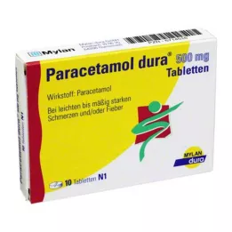 PARACETAMOL tabletki dura 500 mg, 10 szt