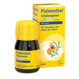 PINIMENTHOL Kąpiel zimna dla dzieci od 2 lat, Eukaliptus, 30 ml