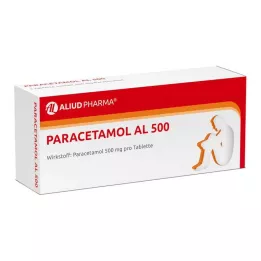 PARACETAMOL AL 500 tabletek, 20 szt