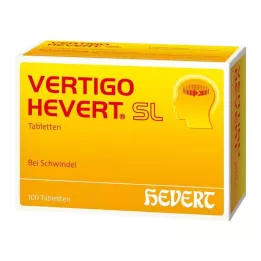 VERTIGO HEVERT SL Tabletki 100 szt