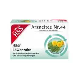 H&amp;S Woreczki filtracyjne z mniszka lekarskiego, 20X2,0 g