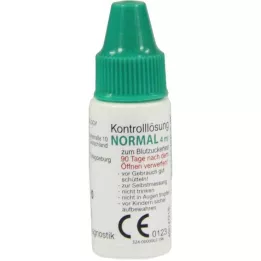 GLUCO TEST Plus roztwór kontrolny normalny, 4 ml