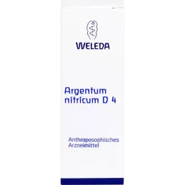 Argentynum Nitricum D 4 Rozcieńczenie, 20 ml