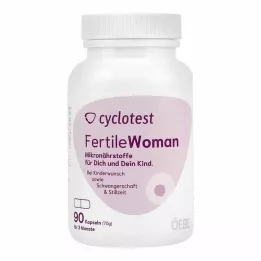 CYCLOTEST Płodna kapsułki kobiety, 90 szt