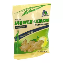 INGWER LEMON Cukierki+witamina C, 75 g