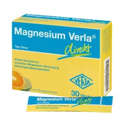 MAGNESIUM VERLA bezpośrednio granulat cytrus, 30 szt