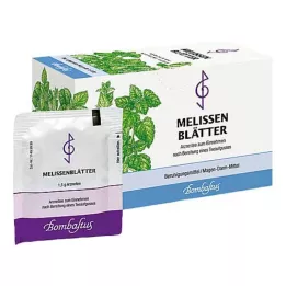 MELISSENBLÄTTER Torebki filtrujące do herbaty, 20X1,5 g