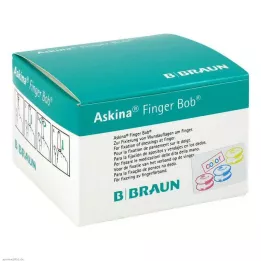 ASKINA Finger Bob kolorowy, 50 sztuk