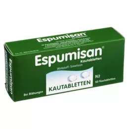 ESPUMISAN Tabletki do żucia, 50 szt