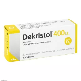 DEKRISTOL Tabletki 400 IU, 100 szt