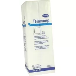 TELACOMP kompresy 7,5x7,5 cm 12x, 100 szt