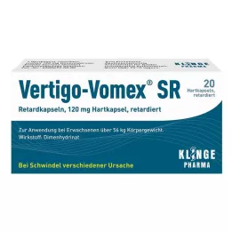 VERTIGO-VOMEX SR Kapsułki o przedłużonym uwalnianiu, 20 szt