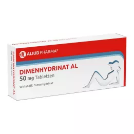 DIMENHYDRINAT AL tabletki 50 mg, 20 szt