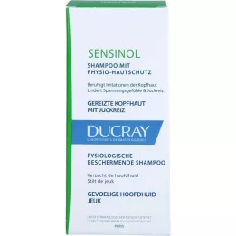 Ducray Szampon Sensinol przeciwko zirytowanemu, podrażnił skórę głowy, 200 ml