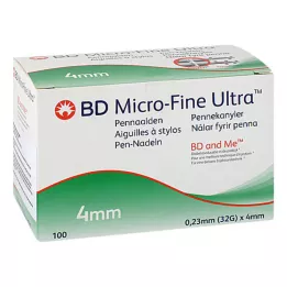 BD MICRO-FINE+ 4 igły do penów 0,23x4 mm, 100 szt