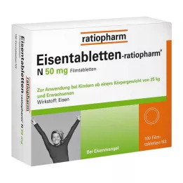 EISENTABLETTEN-ratiopharm N 50 mg tabletki powlekane, 100 szt