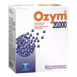 OZYM 20 000 kapsułek twardych dojelitowych, 200 szt