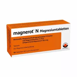 MAGNEROT N Tabletki magnezowe 50 szt
