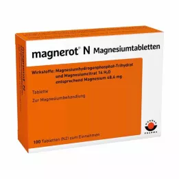 MAGNEROT N Tabletki magnezowe 100 szt