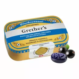 GRETHERS Porzeczka czarna Srebrna zf.Past.Tin, 110 g