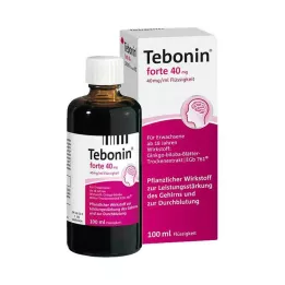 TEBONIN forte 40 mg roztwór, 100 ml