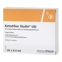 KETOTIFEN Stulln UD Krople do oczu jednodawkowe, pipetki, 20X0,4 ml