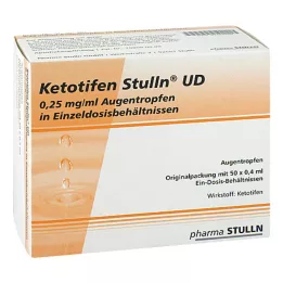 KETOTIFEN Stulln UD Krople do oczu jednodawkowe, pipetki, 50X0,4 ml