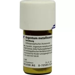 ARGENTUM METALLICUM Praeparatum D 12 Tritureation, 20 g
